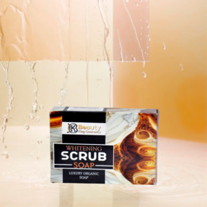 whitening scrub soap deep cleansing & skin brightening