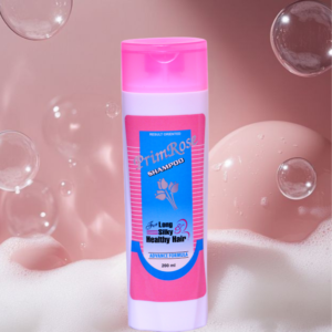 Herbal shampoo PrimRose enriched with yogurt protein to promote silky soft thick and beautiful hair naturally

